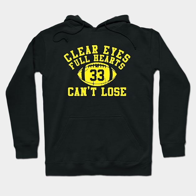 Clear Eyes, Full Hearts, Can't Lose Hoodie by HaveFunForever